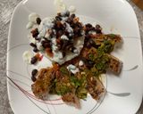 A picture of step 14 of Pork Chops with Zesty Green Onion Salsa.