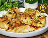 A picture of step 6 of Soft, Juicy, Spicy And Healthy Chicken Momos With Homemade Chilli Garlic Oil Sauce.