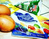 Foto langkah ke 1 dari resep Bolu Keto Ekstrak Buah & Sayur.