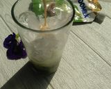 Foto langkah ke 4 dari resep Butterfly Pea Matcha Latte.