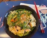 A picture of step 3 of Vegetarian Hủ Tiếu Noodle Soup.