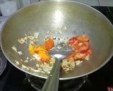 A picture of step 2 of Masala Bread.
