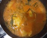 Foto langkah ke 3 dari resep Gulai telor tapak leman (daun mangkok).