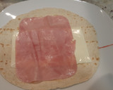 Foto del paso 4 de la receta: Wrap de pesto, jamón y queso
