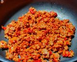 Foto del paso 1 de la receta: BERENJENA🍆Rellena con Chorizo y🍅Tomate San Marzano...!