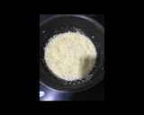 A picture of step 1 of Tiranga soji sira cake.