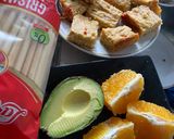 Foto del paso 4 de la receta: Fainá de avena, licuado, con relleno de queso y tomate 🍅