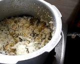 A picture of step 4 of Coconut milk with peas pulav.