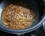 A picture of step 4 of Prawns biryani.