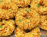 A picture of step 14 of Crispy Maggi donut.