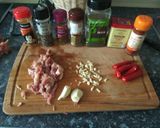Foto del paso 2 de la receta Lentejas a lo pobre con pollo y arroz PICANTE