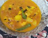 A picture of step 13 of Bonless Aloo murgi salan.