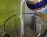 A picture of step 2 of Coconut milk shake.