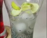 A picture of step 2 of Rose Strawberry Mojito.