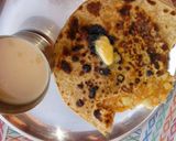 आलू स्टफ्ड पराठा (Aloo Stuffed Paratha recipe in hindi) रेसिपी चरण 6 फोटो