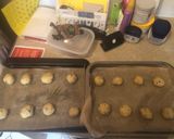 A picture of step 6 of Chocolate chip cookies.