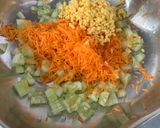 A picture of step 5 of Banana stem salad.