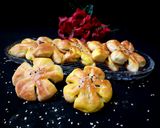 عکس مرحله 6 از دستور کلوچه خرمایی گردویی 😋😍 با خمیر جادویی