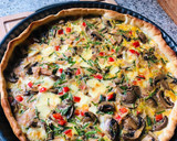 Foto del paso 4 de la receta: Quiche de verduras sin crema