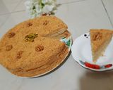 صورة لخطوة 7 من وصفة الكيكة الروسية 🤤🍯👑😍😻👏