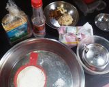 A picture of step 1 of Luchi-r payesh.