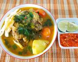 Foto langkah ke 5 dari resep Soto Tangkar Iga Sapi ala Betawi.
