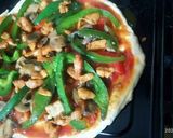 சிக்கன் பிஸ்ஸா (Chicken pizza recipe in tamil) ரெசிபி ஸ்டேப் 5 புகைப்படம்