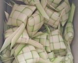Foto langkah ke 1 dari resep Ketupat Kuah Lodeh nangka & ikan Pari Panggang.