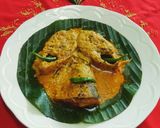 A picture of step 10 of Hilsha Fish in Mustard Curry/ Sorse illish.
