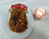 A picture of step 3 of Mutton mince with eggs.