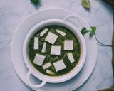 A picture of step 10 of Palak Paneer.