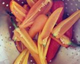 Foto del paso 1 de la receta: Conserva de minis ajíes