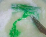 Foto langkah ke 3 dari resep Bubur singkon pandan.