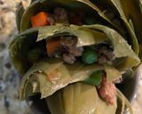 Hình bước làm 2 của món Artichoke (A ti sô)mix rau củ