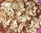 A picture of step 1 of Dry fruit chikki.
