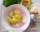 Foto langkah ke 3 dari resep Es Tape Alpukat.