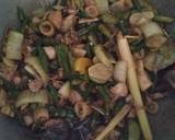 Tumis cumi asin langkah memasak 6 foto