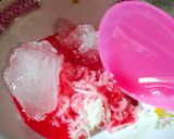 Foto langkah ke 8 dari resep Es Serut Merah Putih Segar.