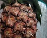 A picture of step 2 of Pineapple Cherry Pulao.
