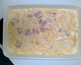 Une image de l'étape 3 de Gratin de pâtes.