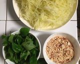 Hình bước làm 3 của món Nộm đu đủ xanh🌶🌶