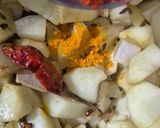 कच्चे आम का गुरम्मा (कच्चे आम की फटाफट सब्जी) रेसिपी चरण 3 फोटो