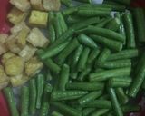 Foto langkah ke 1 dari resep Tumis Tahu & Kacang Panjang.