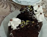عکس مرحله 6 از دستور ☕🎂کیک قهوه روز زن 🌷🧕🌷🎂☕