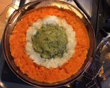 Une image de l'étape 6 de Trio de purées Halloween brocolis navets et carottes.