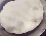 A picture of step 3 of Suji Sweet rasbhari.