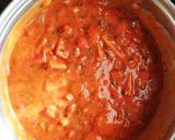 Ryba w czerwonym sosie curry krok przepisu 5 zdjęcie