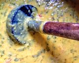 A picture of step 3 of Banglori Daal Sagga.