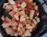 Foto del paso 2 de la receta: Papas con chorizo 🥔