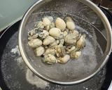 A picture of step 1 of Oyster Omelet.